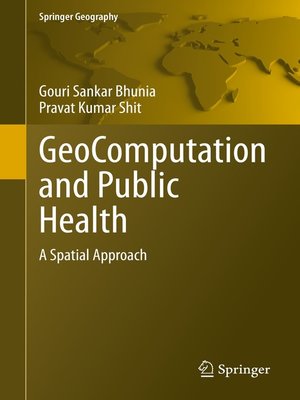 cover image of GeoComputation and Public Health